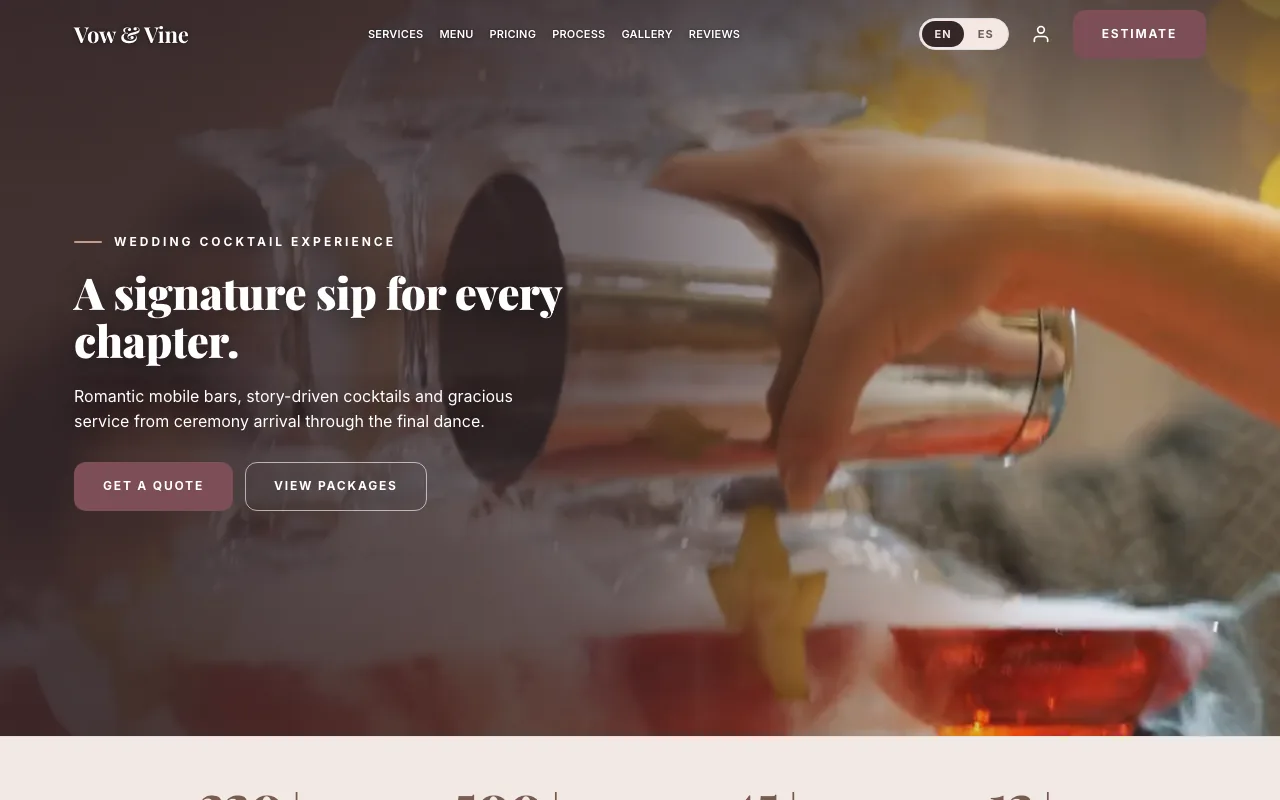 Vow & Vine — Eventos y entretenimiento