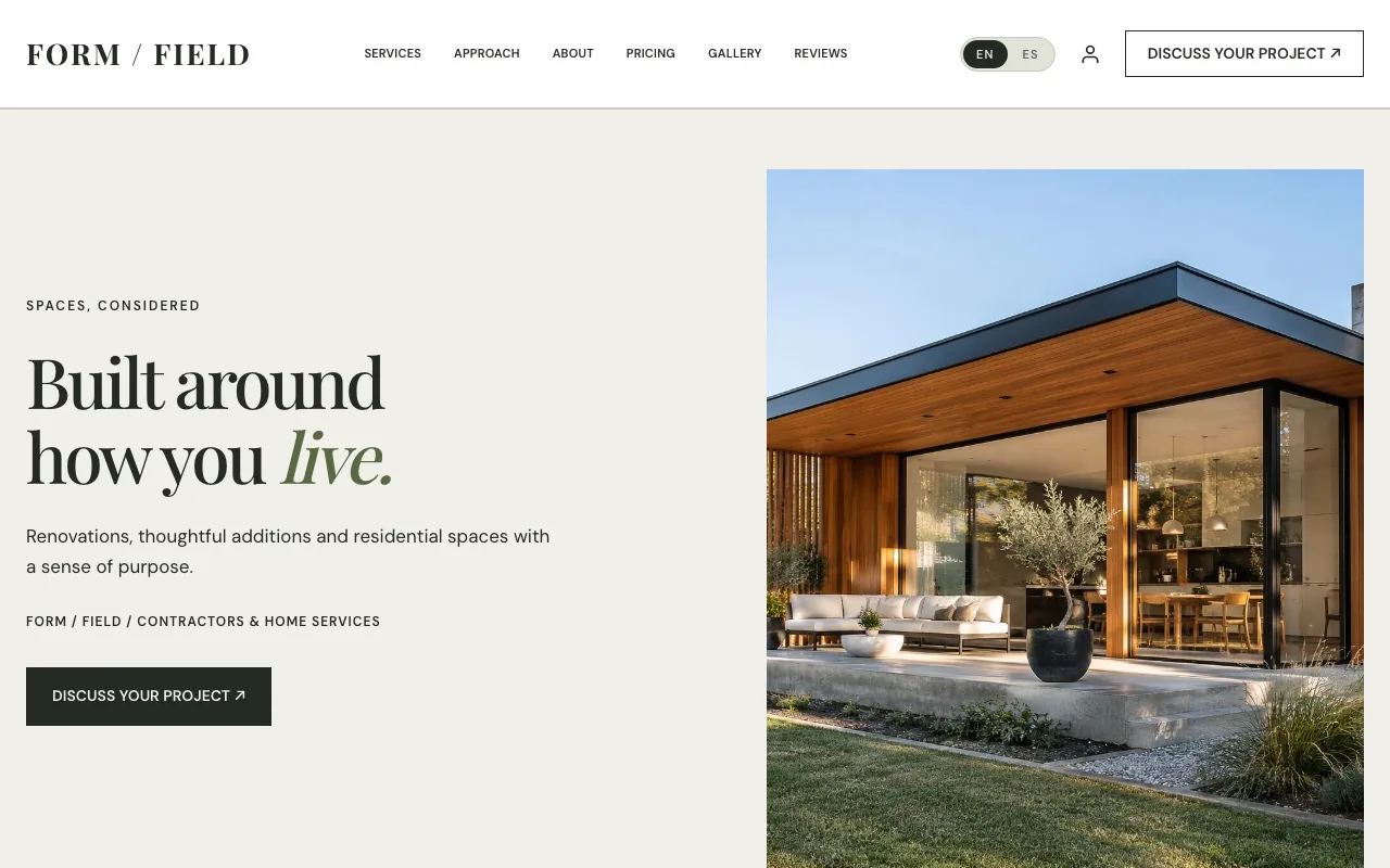 Form/Field — Construcción y remodelación