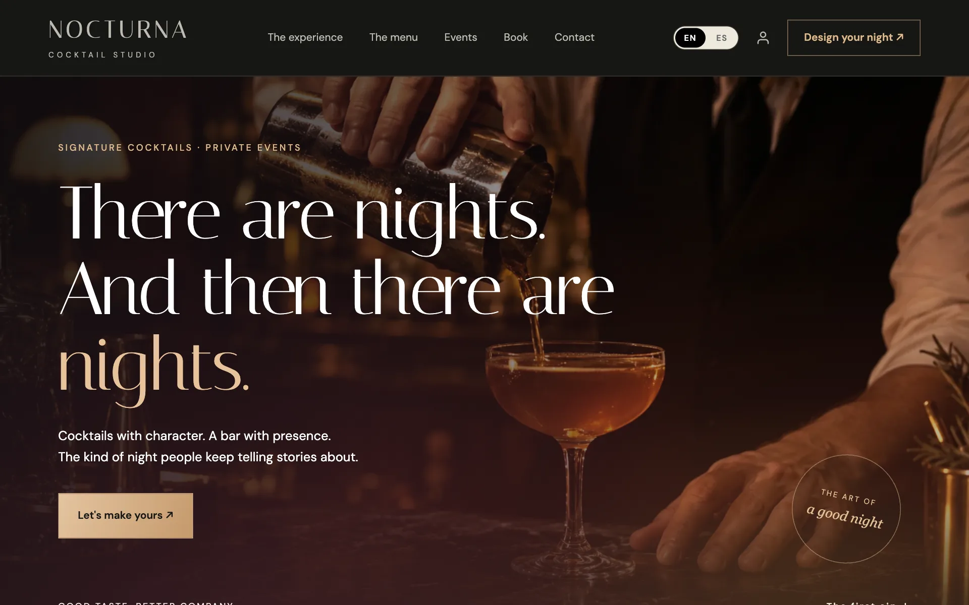 Nocturna Cocktails