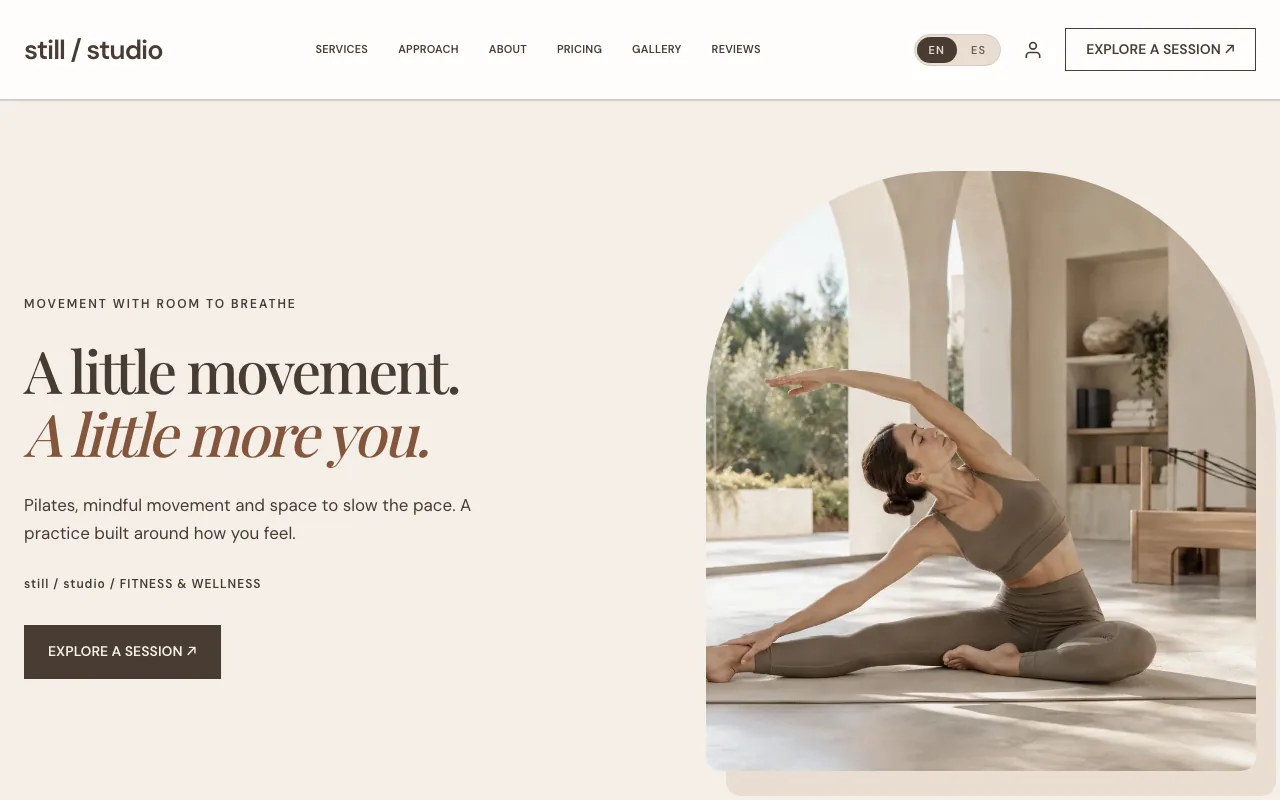 still / studio — Fitness y deporte