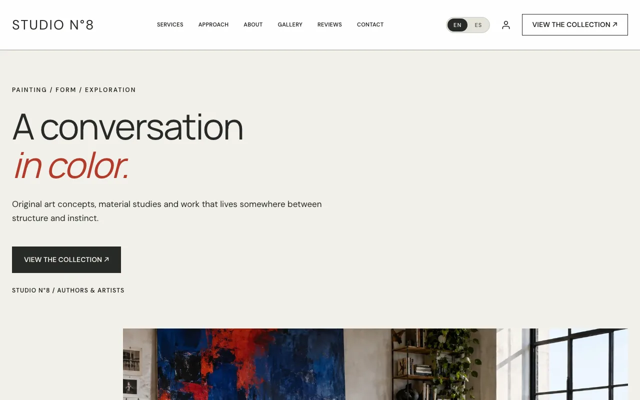 Studio Nº8 — Creadores y medios